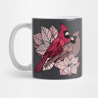 Cardinal Lovebirds Mug